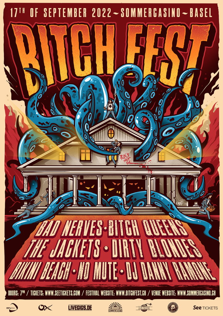 Bitch Fest 22 - Flyer